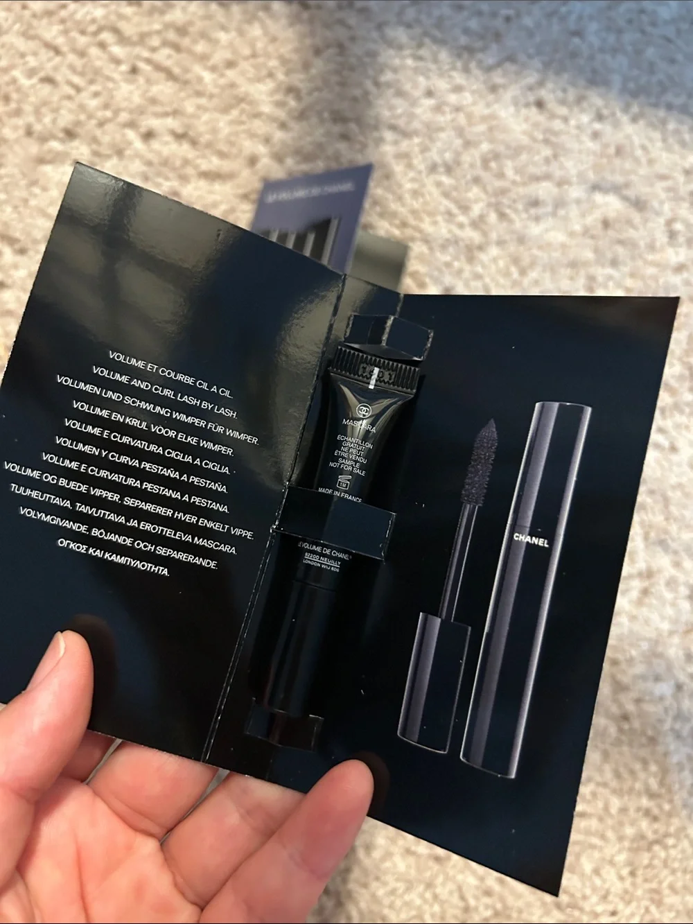 Chanel Le volume de Chanel mascara 3 pc